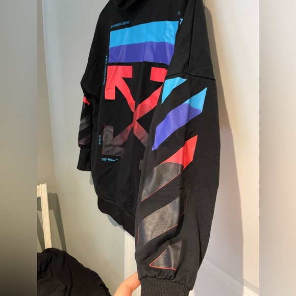 Black Casual Hoodie - Picture 1 of 4